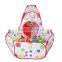 Play Tunnel and Tent Play Tent Cubby-Tube-Teepee Indoor Pop up Tent 3pc Outdoor Gamehouse Toy Hut Easy Fold Ocean Ball Pool with