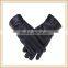 2016 Factory Supplier MEN Black Leather Bike Gloves Wholesale