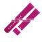 Soft 2 Pieces Custom Logo Rubber 20mm Watch Strap