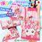 Original and Cute compressed hand towel Hoppe-chan for little girl , different types available