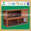 Double-deck Wooden Rabbit Cage
