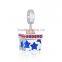 Promotional Merry Christmas Box Gift Blue Star Enamel Diy Charms