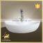 ceramic wash basin oval shape