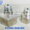 Standard SF6 stainless steel cylinder valve SF6 gas charging valve