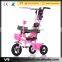 2015 new Baby Tricycle with canopy/Baby Tricycle Kids Bike with Push Bar