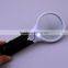 2X95mm 45X22mm 3 LED lights high definition low vision illuminating magnifier