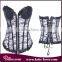 2015 fashion plus size waist trainer corset for women white lace latex corset hot image waist training corset