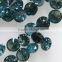 Natural Loose Blue Diamond Lot 1.7-2mm Brilliant Cut Round Fancy Color