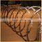 PVC coated welded razor barbed wire for exporting