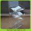 acrylic material durable display rack clear acrylic bookcase office accessories display cabinet