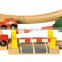 100pcs Wooden Railway Train Track Set toy train