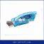 promotional gift light up usb flash drive , usb 2.0 driver, plastic case usb flash drive