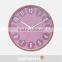 DEHEN 14 inch color cheap plastic clock