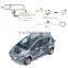 4.3 inch Car Reverse Camera Display Rearview Mirror Monitor 2 Video Inputs