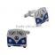2015 new arrival hot selling 3D car novelty cufflinks&tie bar