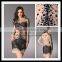 Hot selling charming beaded sexy long sleeve round neck sparkle short homecoming dress