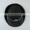 Black bowler hat setting cap party hat with badge