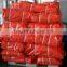 Orange PE tarpaulin in roll & in sheet