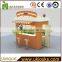 Outdoor Fast Food Kiosk , Mobile Hot Dog Koisk Design for Sale