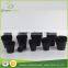 soft black flower nursery pot