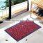 Entry door mat antislip recycled rubber floor mat welcome design