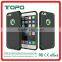 Wholesale mobile phone back cover PC+TPU shockproof combo plastic shell phone case for iphone 6 6s plus