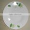 wholesale in various size ceramic soup plate round shape edge ceramic plate/dishes for home dinnerware factory direct