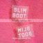 White flock thermal transfer label,flock letters for clothing