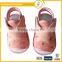 cotton fabric air blow slide cute baby sandal