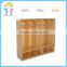 school equipment wood material children cabinets school bag storage wardrobe closet