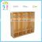 school equipment wood material children cabinets school bag storage wardrobe closet