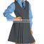 school uniforms for girl /school uniforms design/shirt /skirt
