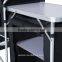 Outsunny 6' Deluxe Portable Fold-Up Camp Kitchen with Windscreen