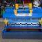CE quality hydraulic color step tile glazed panel roll forming machine for roofing panel