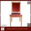 Popular sales imitated wood dinning Banquet Chair