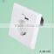 Germany standard electrical wall socket with 2 usb ports for EU