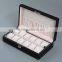 The Chinese Factory Wholesale Custom 12 Slot Watches Boxes, High-grade Wooden Black Display Box