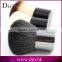 Fashional aluminium handle flat nylon kabuki makeup brush