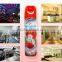 hot sale, high quality,300ml Fortte aerosol air freshener in strawberry flavor ac freshener