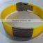 Waterproof rubber band sports wristbands runners identity bracelet