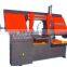GD4265/70 Double Column horizontal pipe cutting band saw machine