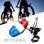 Super Loud Police Style For Mountain Road Bike Horn Accessories 6 LED Light 4 Sounds Trumpet Electronic Horns Bell Siren