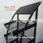 5 Tiers Movable Supermarket Mesh Grid Iron Storage Rack