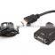 High Quality Hot Sale HD MI To VGA Converter With Audio Convex Head VGA Audio Converter Adapter Cable