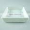Stock White Ceramic Bakeware , Samll Boat Shape Bakeware