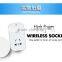 Battery-free Kinetic Energy Wireless Remote control Power Socket