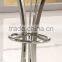 B133G luxury stainless steel bar furniture bar table and bar chair