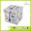 Beautiful Design Printing Shoes Storage Foot Stool For Cloakroom