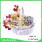 Wholesale white wicker woven wedding basket for decoration