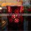 laser sliver glass tealight candle holders